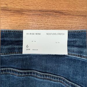 American Eagle High Rise Jean Skirt